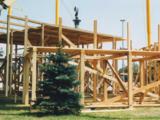 1991. Hősök tere, pápalátogatás emelvény 01